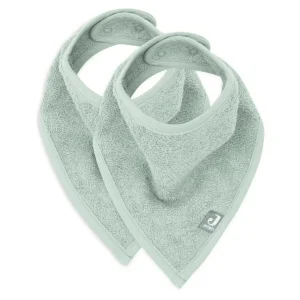 Lot de 2 bavoirs/bandanas - Sauge