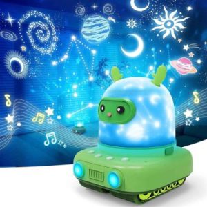 VEILLEUSE BEBE | Robot projecteur 3 en 1 AstroBot™