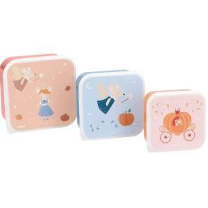 3 Boîtes repas - Souris Fées