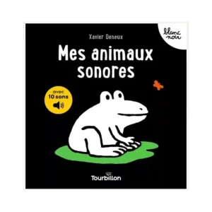 Livre Noir&Blanc - Mes animaux sonores