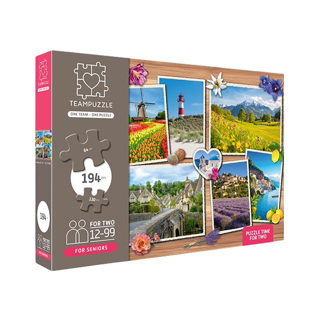 Teampuzzle – Lieux de rêves – 194 Pcs