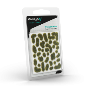 Végétation Mousse foncée sauvage 2mm Small