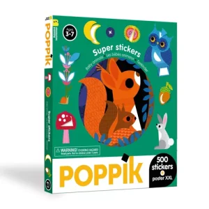 Box stickers repositionnables - Bébés animaux