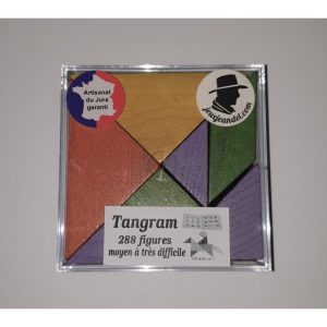 Tangram couleur Boite cristal